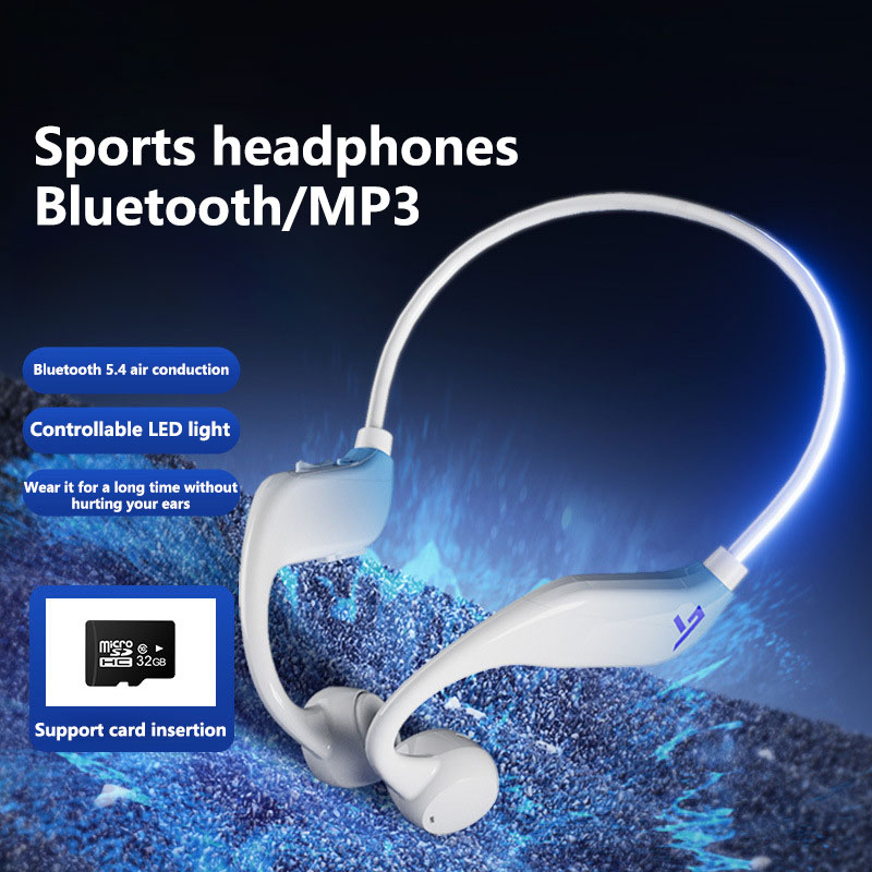 Wired Earphone Lightning - 2026 New Air Conduction Headphones Bluetooth