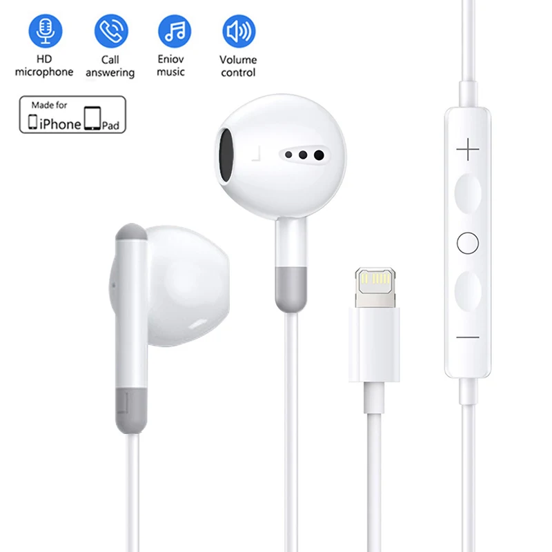 Wired Earphone Lightning - New 2023 USB Type C Headphone