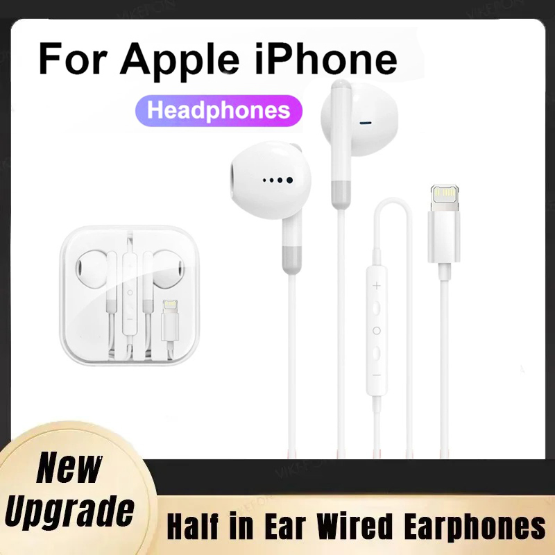 Wired Earphone Lightning - Original Wired Earphones for Apple Lightning