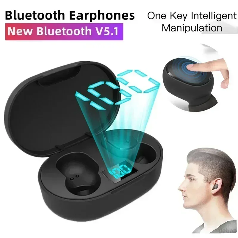 New TWS E6S wireless Bluetooth - огляд і ціна Wired Earphone Lightning