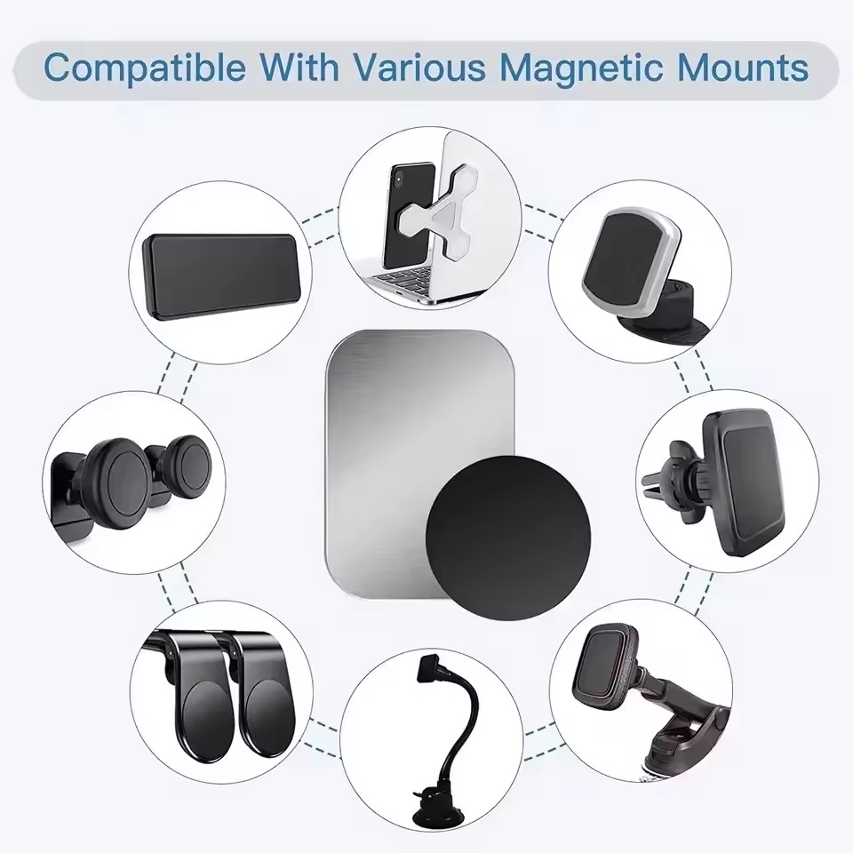 5/10pcs Magnetic Metal Plate D - огляд і ціна Tablet Phone Accessories
