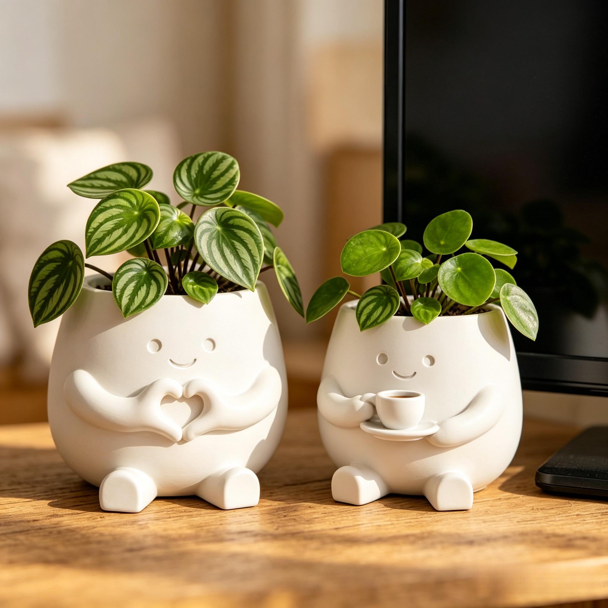 2Pcs Flower Pots, Suitable for - огляд і ціна Tablet Reading Accessories