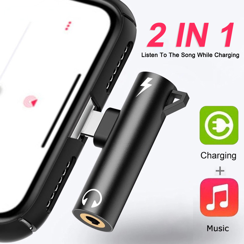 2 IN 1 Audio Charging Headphon - огляд і ціна Wired Earphone Lightning