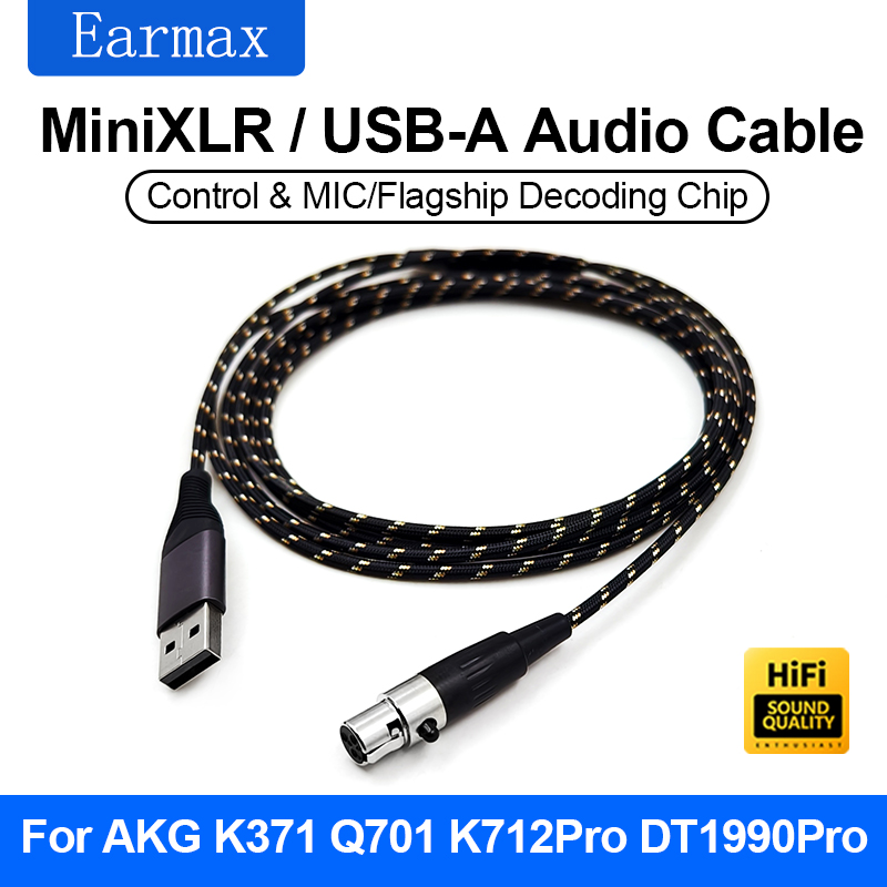 For AKG Q701 K240S K272 K371K7 - огляд і ціна Wired Earphone Lightning