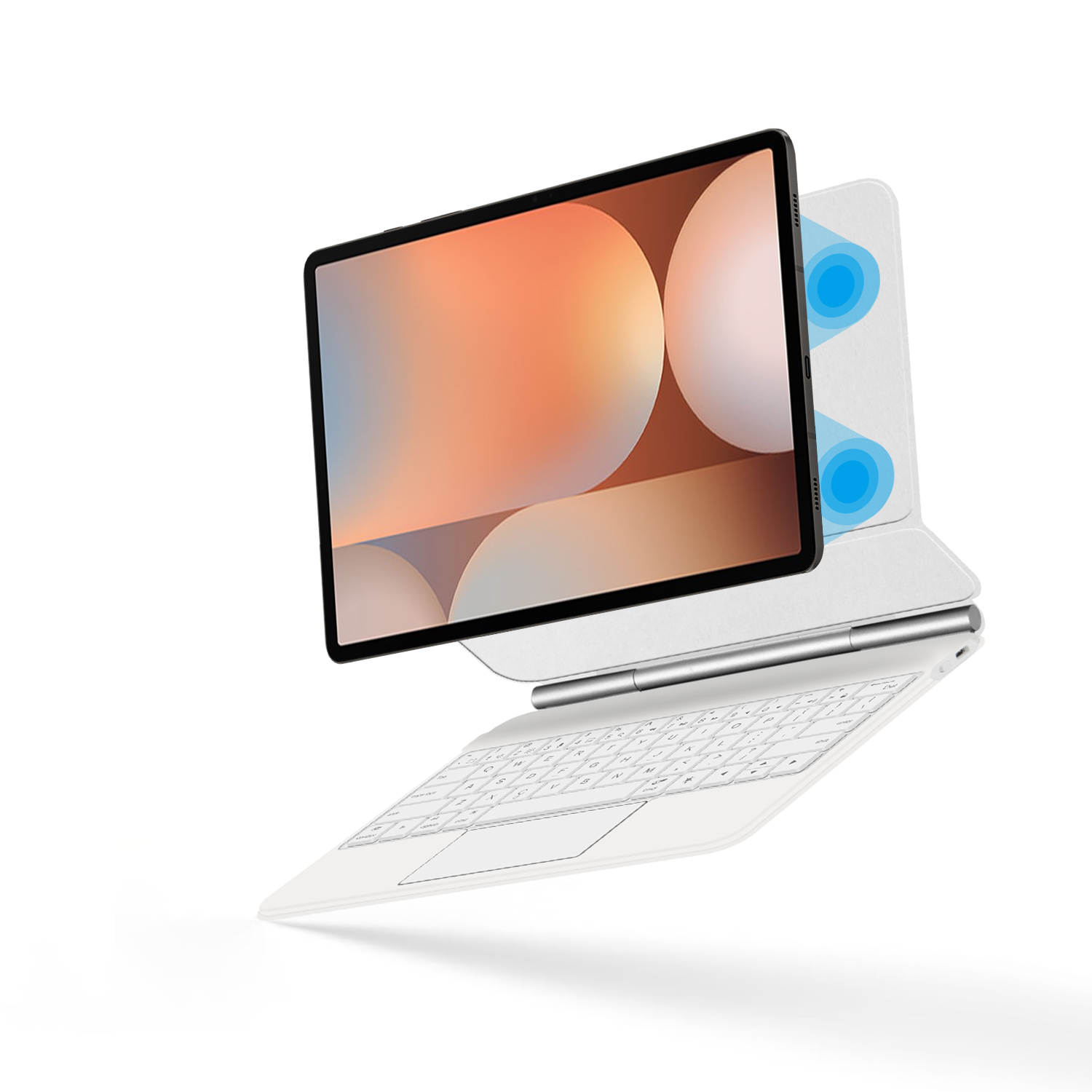 Magic Keyboard For Samsung Gal - огляд і ціна Samsung Tablet S9 Accessories