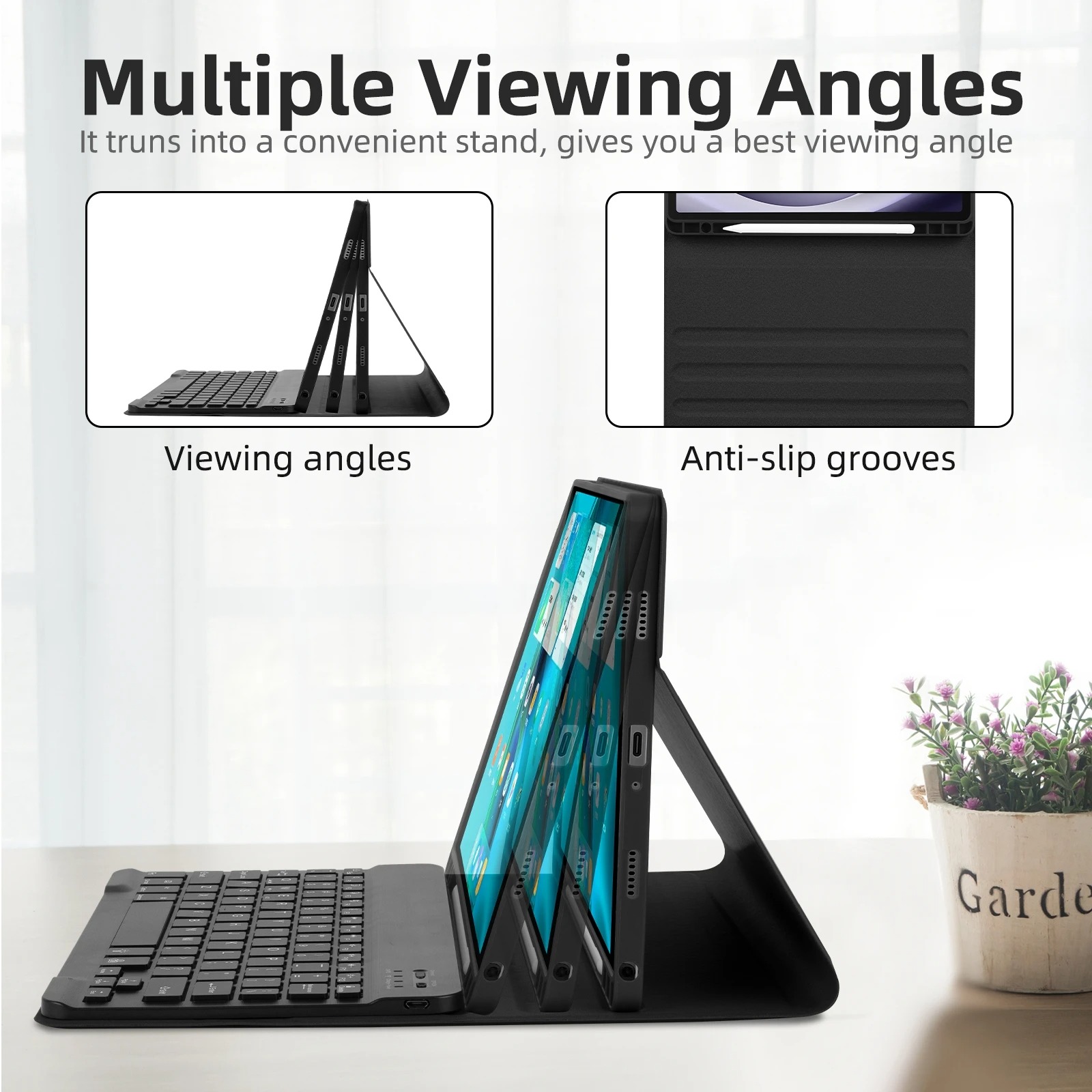 Keyboard Case for Samsung Gala - огляд і ціна Samsung Tablet S9 Accessories