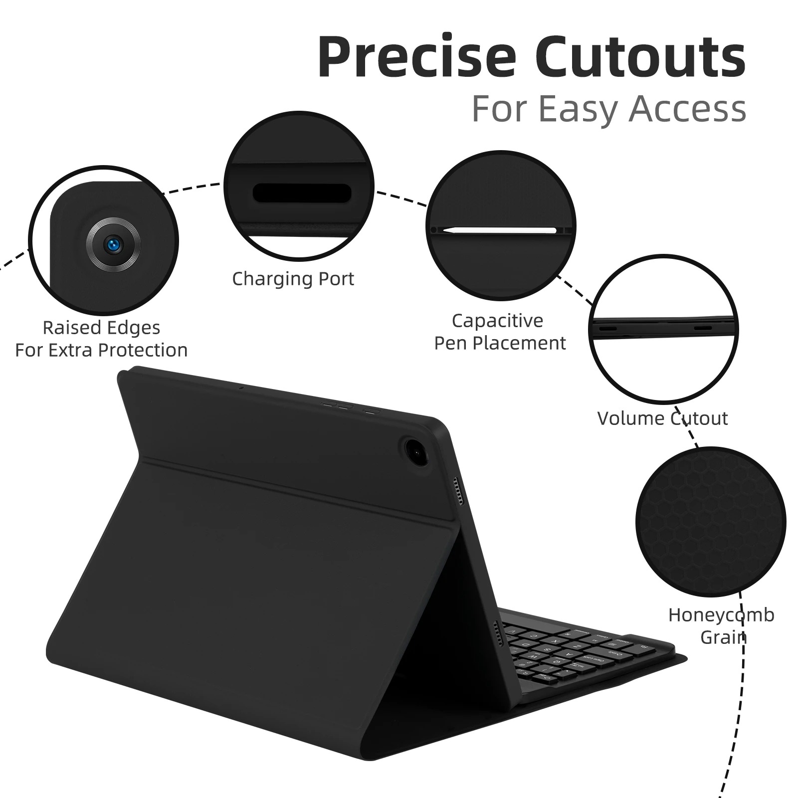 Keyboard Case for Samsung Gala - огляд і ціна Samsung Tablet S9 Accessories
