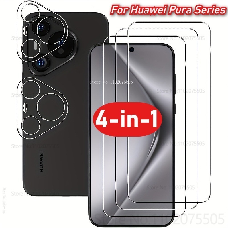 [4-in-1]2Pcs Full Coverage Tem - огляд і ціна Huawei Pura 70