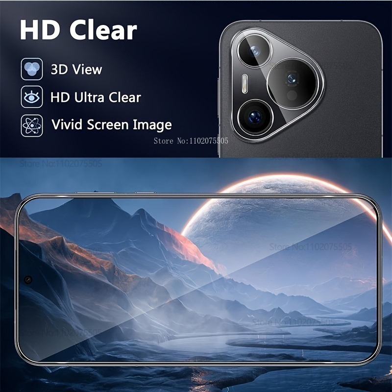 [4-in-1]2Pcs Full Coverage Tem - огляд і ціна Huawei Pura 70