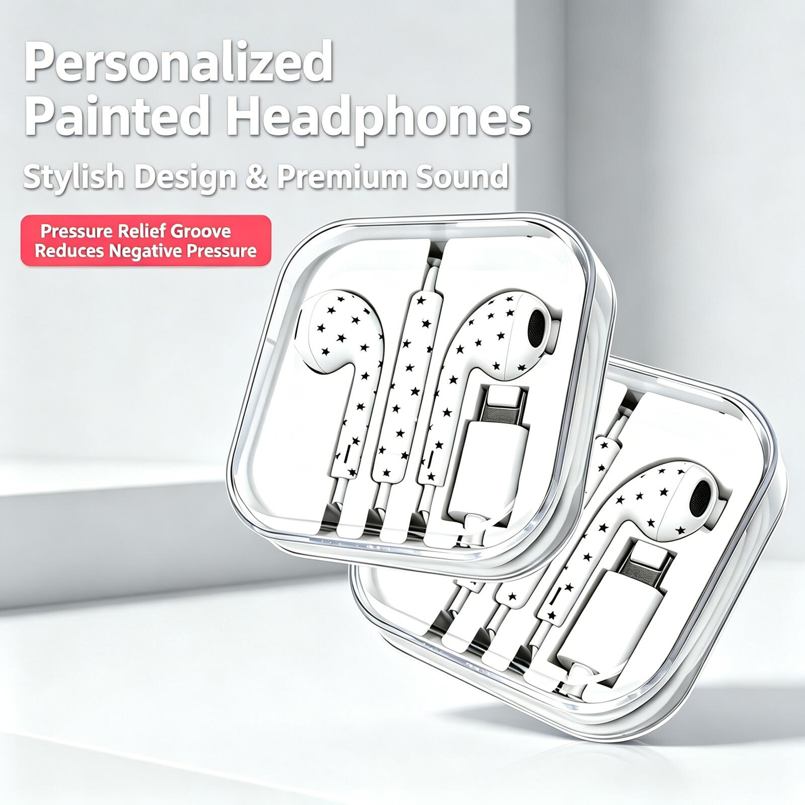 Fashion Type-C Wired Earphones - огляд і ціна Wired Earphone Lightning
