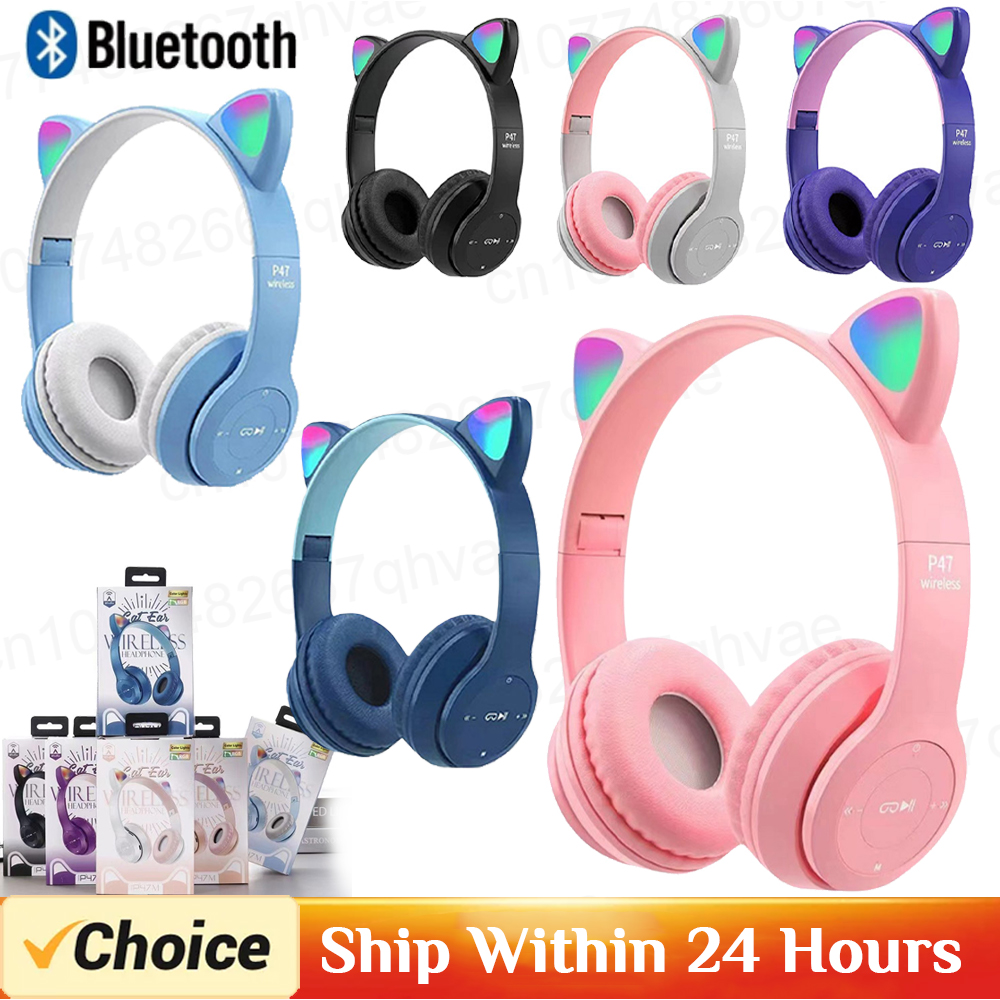 P47M Wireless Bluetooth Headse - огляд і ціна Wired Earphone Lightning