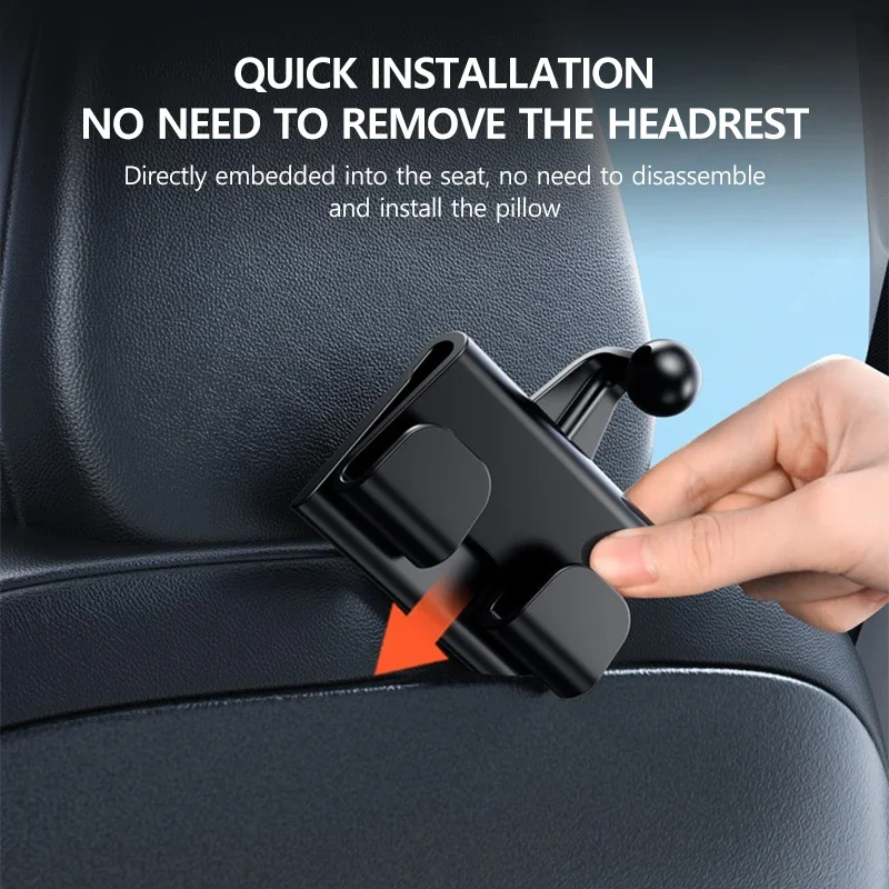 Car Headrest Mount Holder for  - огляд і ціна Tablet Phone Accessories