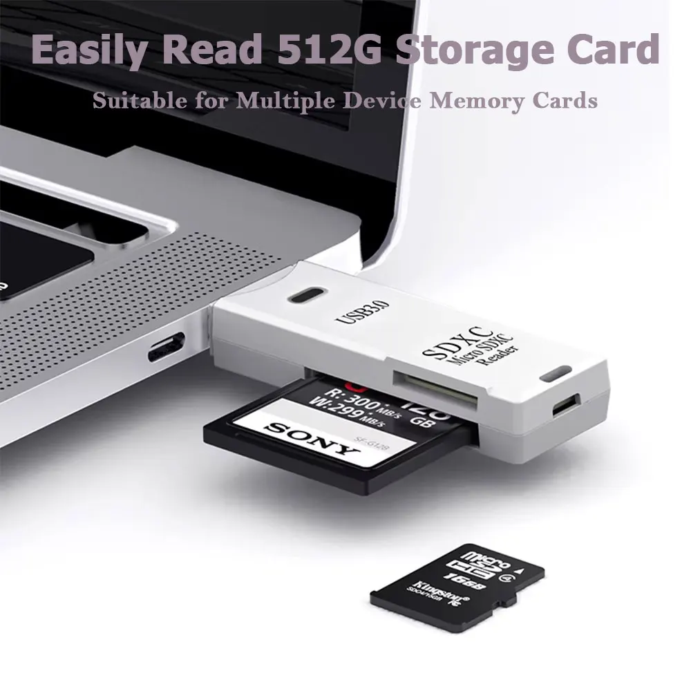 2-in-1 Card Reader USB 3.0/2.0 - огляд і ціна Tablet Reading Accessories