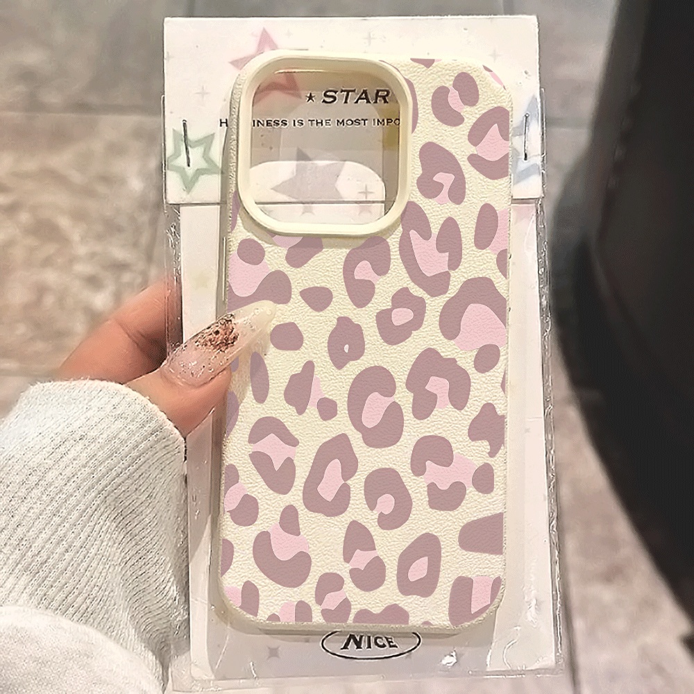 Pale Purple Leopard Print Phon - огляд і ціна Apple Iphone 15