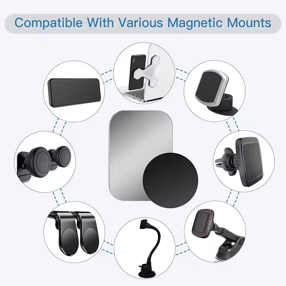 Thin Magnetic Metal Plate For  - огляд і ціна Tablet Phone Accessories