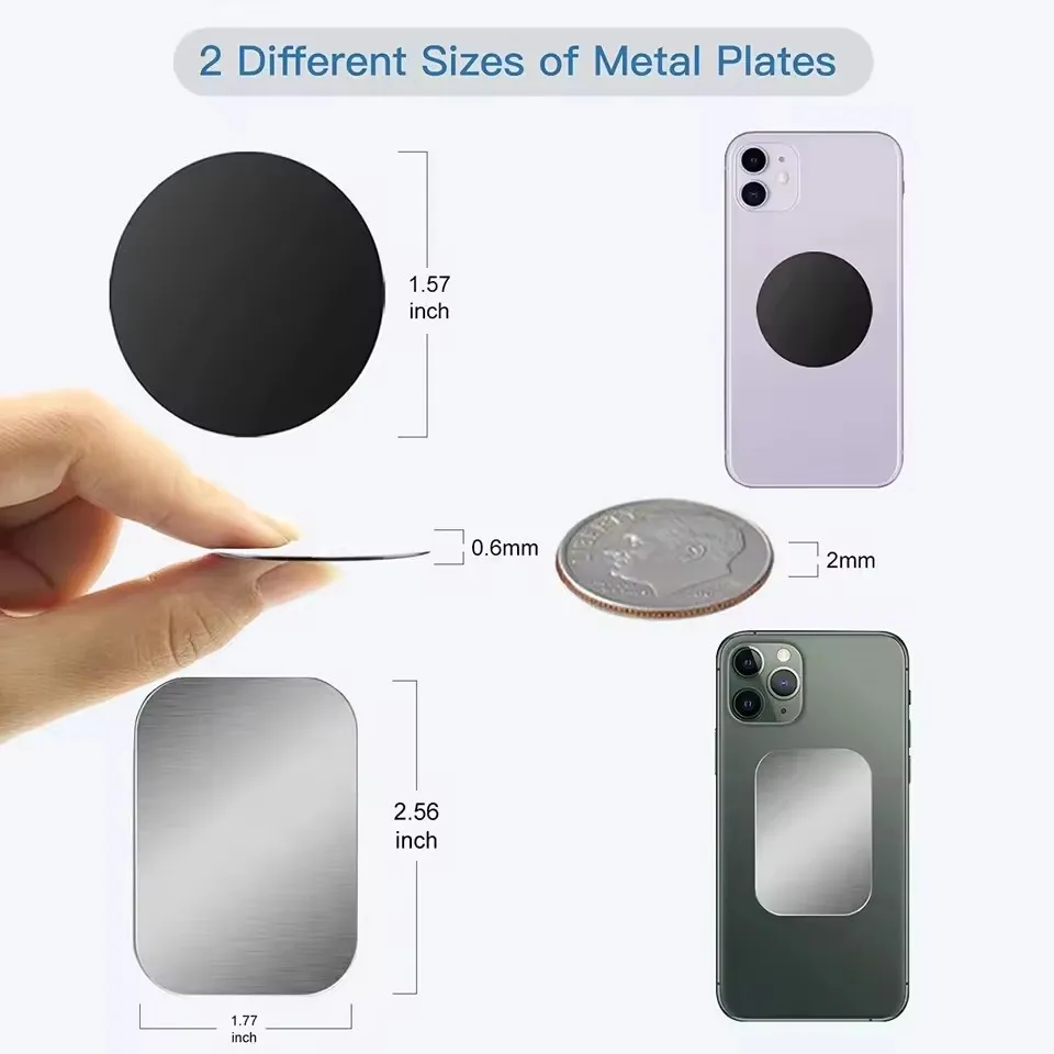 Thin Magnetic Metal Plate For  - огляд і ціна Tablet Phone Accessories