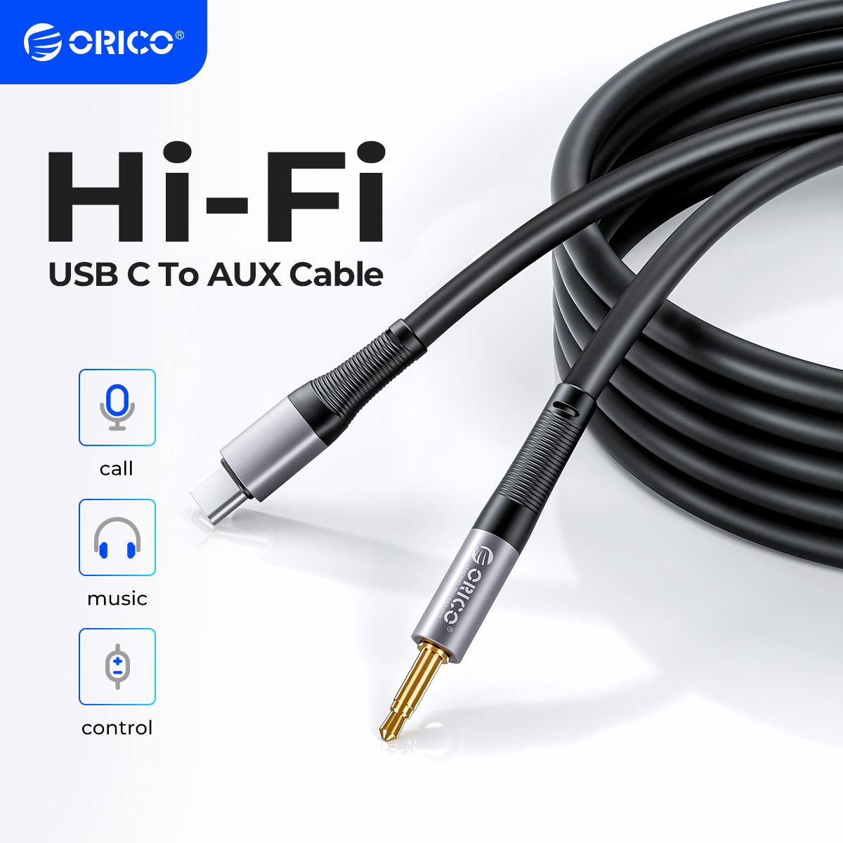 ORICO USB C to 3.5mm Audio Aux - огляд і ціна Wired Earphone Lightning