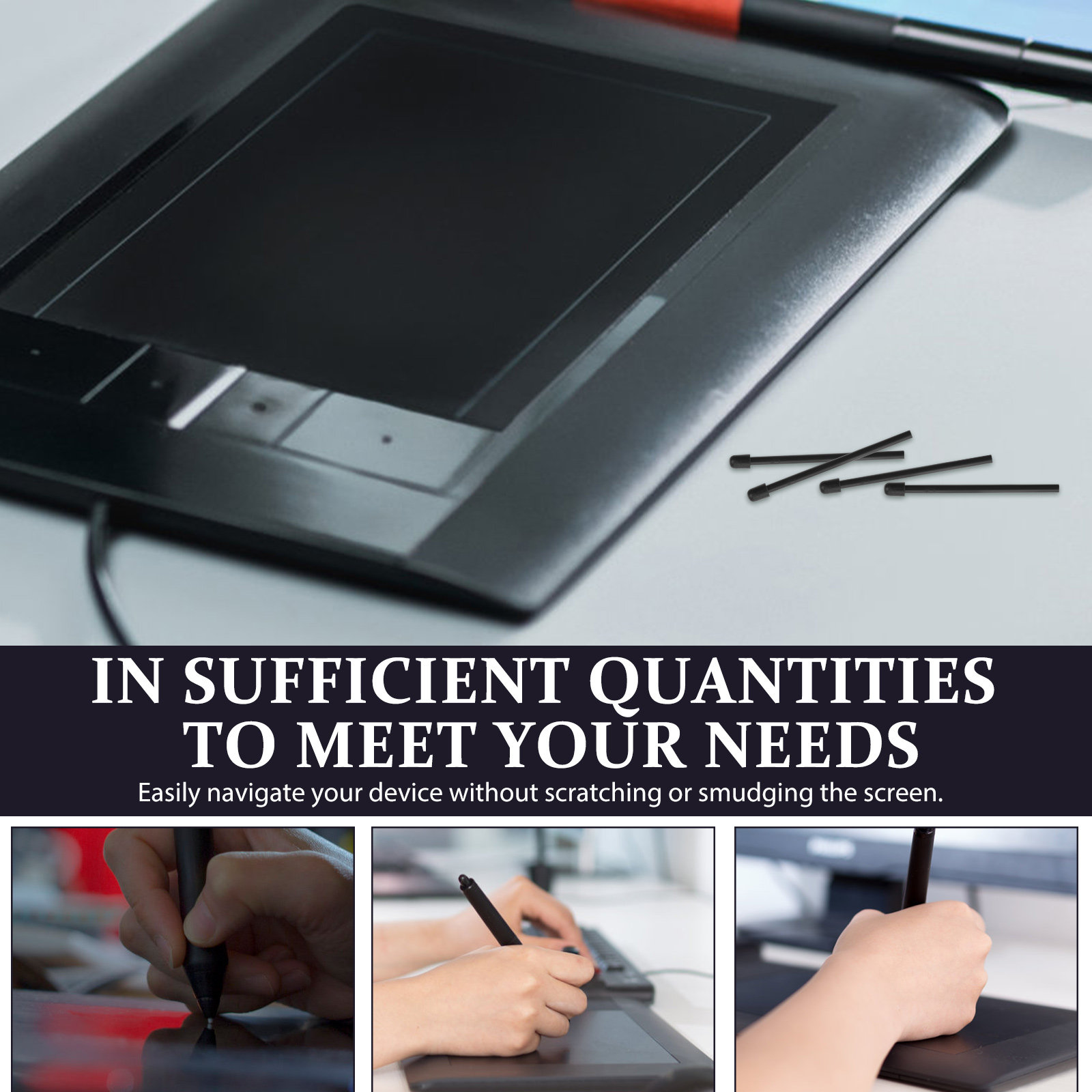 30Pcs Tablet Pen Tips Replacem - огляд і ціна Stylus Replacement Tip