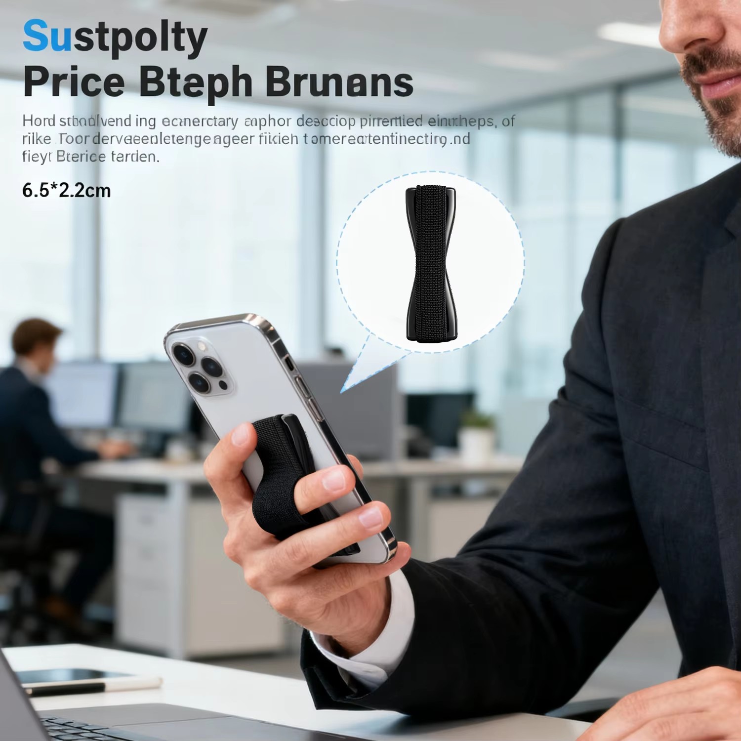Portable Phone Grip Elastic St - огляд і ціна Tablet Phone Accessories