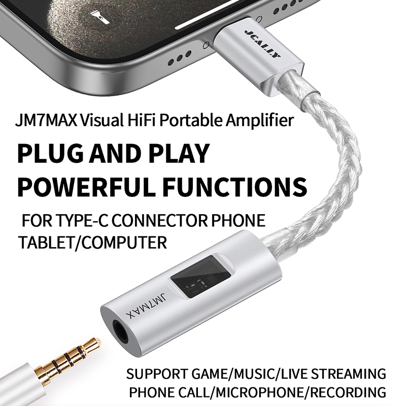 JCALLY JM7MAX Type-C Portable  - огляд і ціна Android Tablet Gaming Accessories