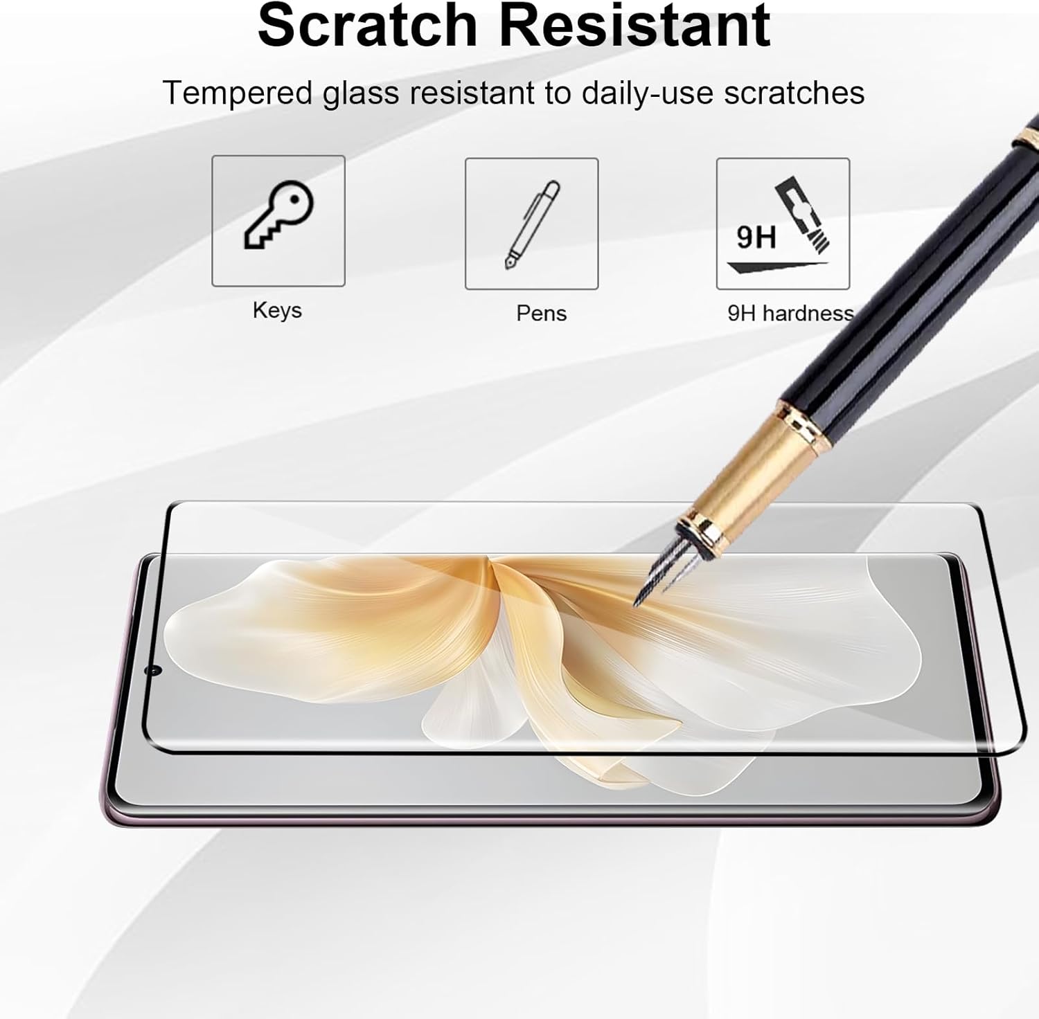 3D Curved 9H Tempered Glass Fo - огляд і ціна Vivo V40